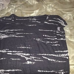 A black t-shirt worn once. Brand: Verve amí